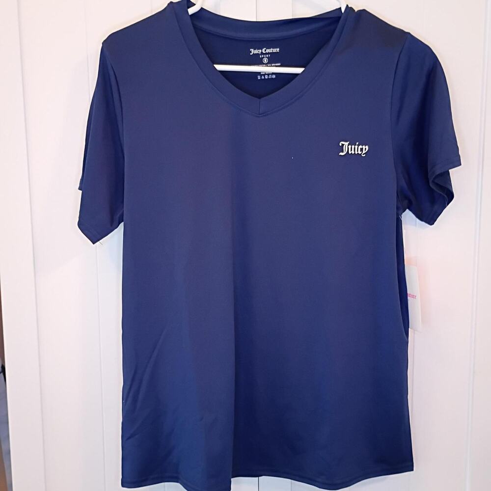 Juicy Couture Navy Blue Actice Tee